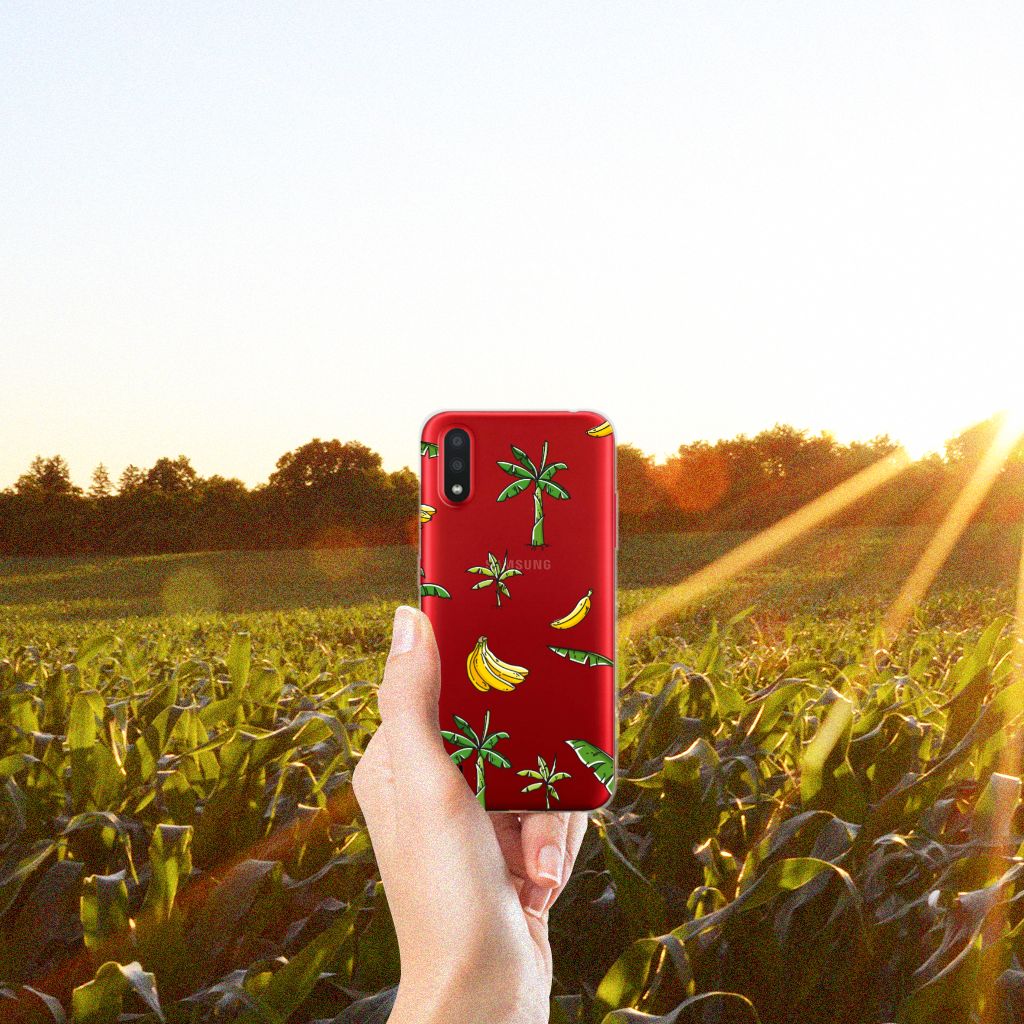 Samsung Galaxy A01 TPU Case Banana Tree B2C Telecom