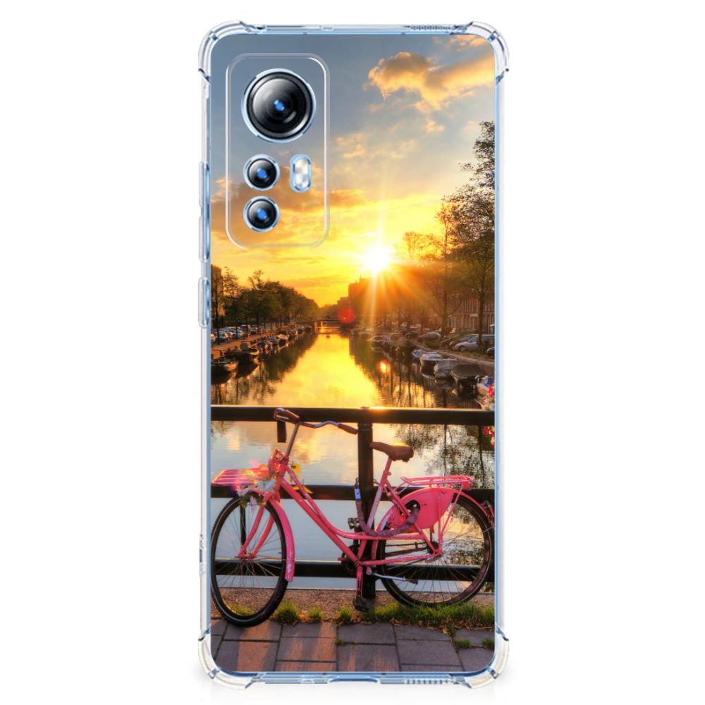Xiaomi 12 Lite Telefoonhoesje met valbescherming Amsterdamse Grachten B2C Telecom