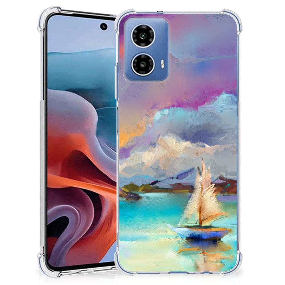 Back Cover Motorola Moto G34 Boat