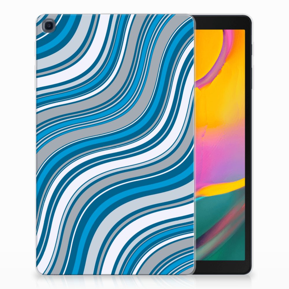 Samsung Galaxy Tab A 10.1 (2019) Hippe Hoes Waves Blue
