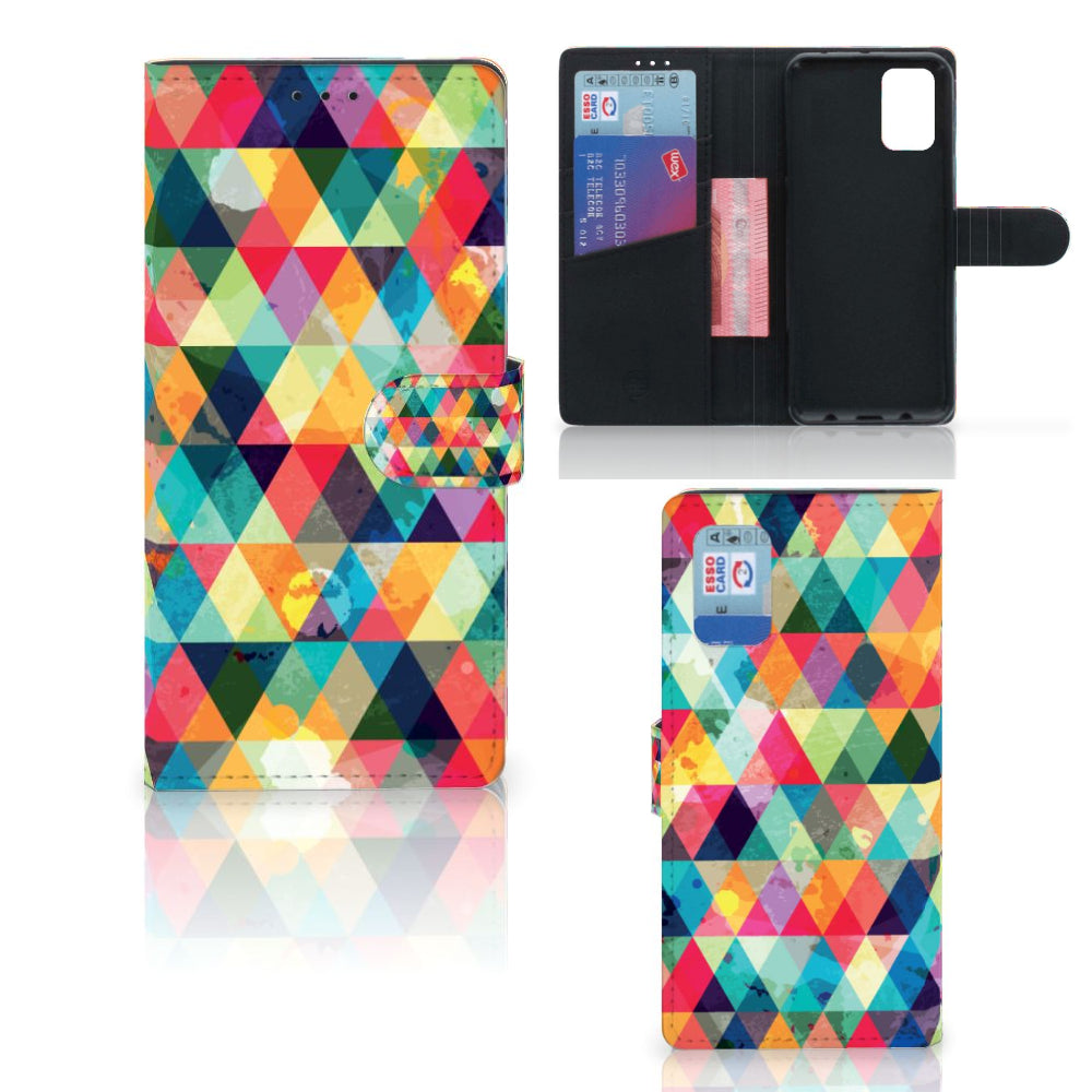 Samsung Galaxy A02s | M02s Telefoon Hoesje Geruit