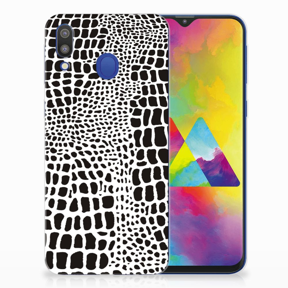 Samsung Galaxy M20 (Power) TPU Hoesje Slangenprint