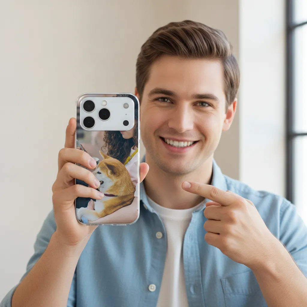 iPhone 18 Pro Max TPU Hoesje Ontwerpen met Eigen Foto