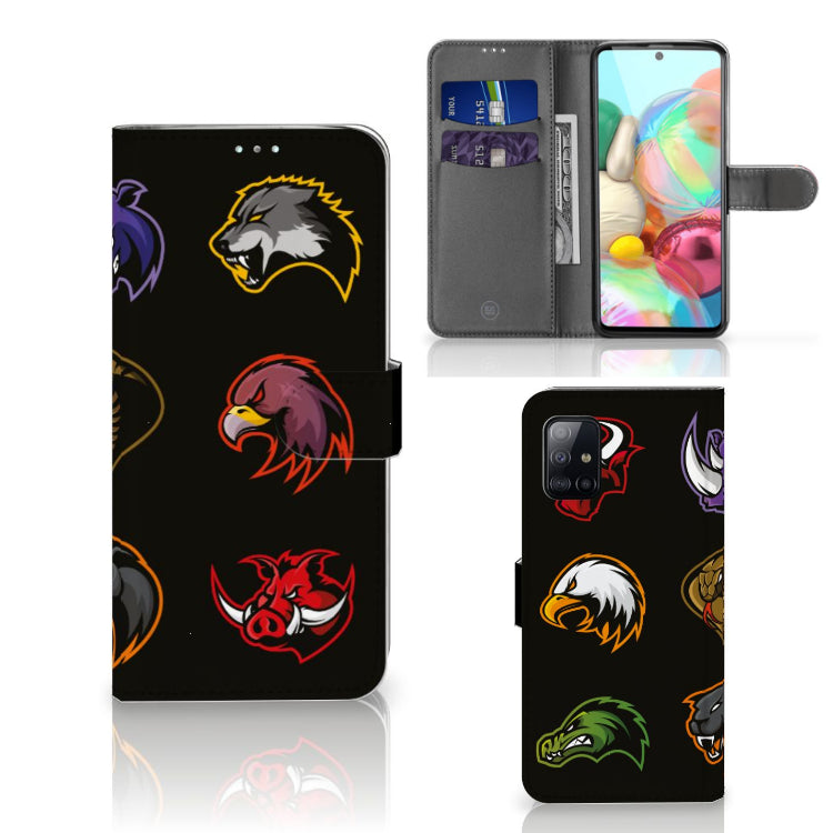 Samsung Galaxy A71 Leuk Hoesje Cartoon