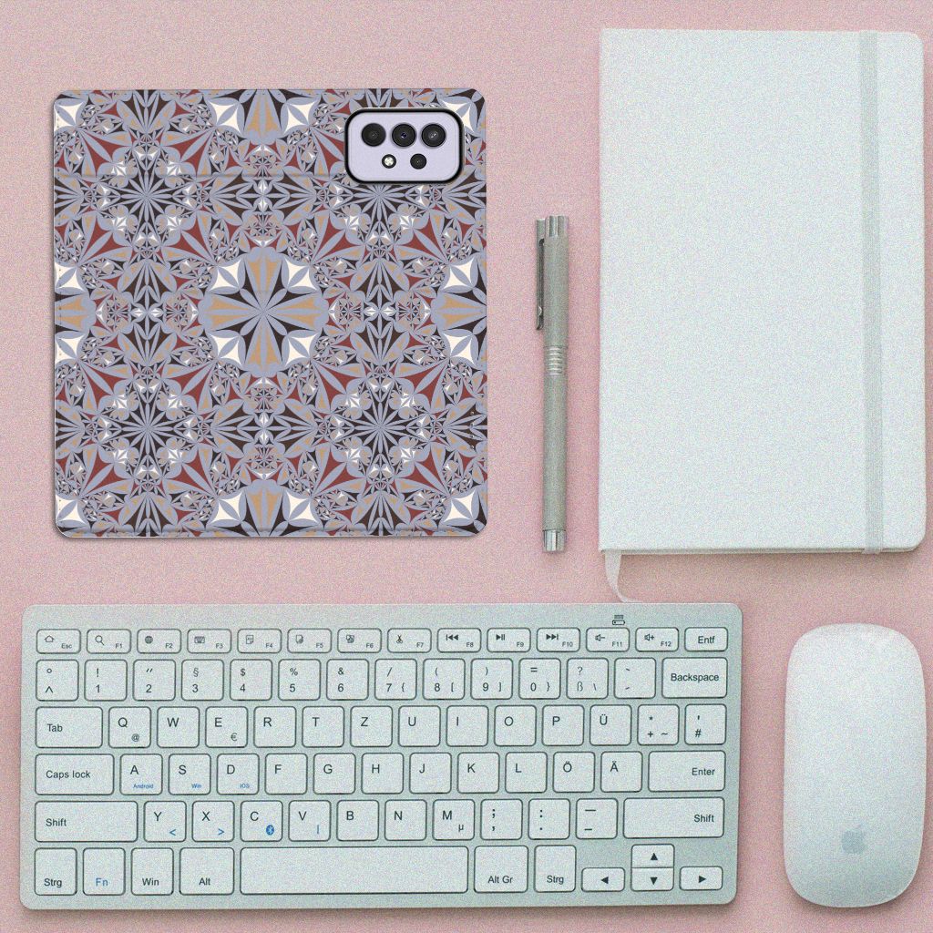 Samsung Galaxy A33 5G Standcase Flower Tiles - B2C Telecom