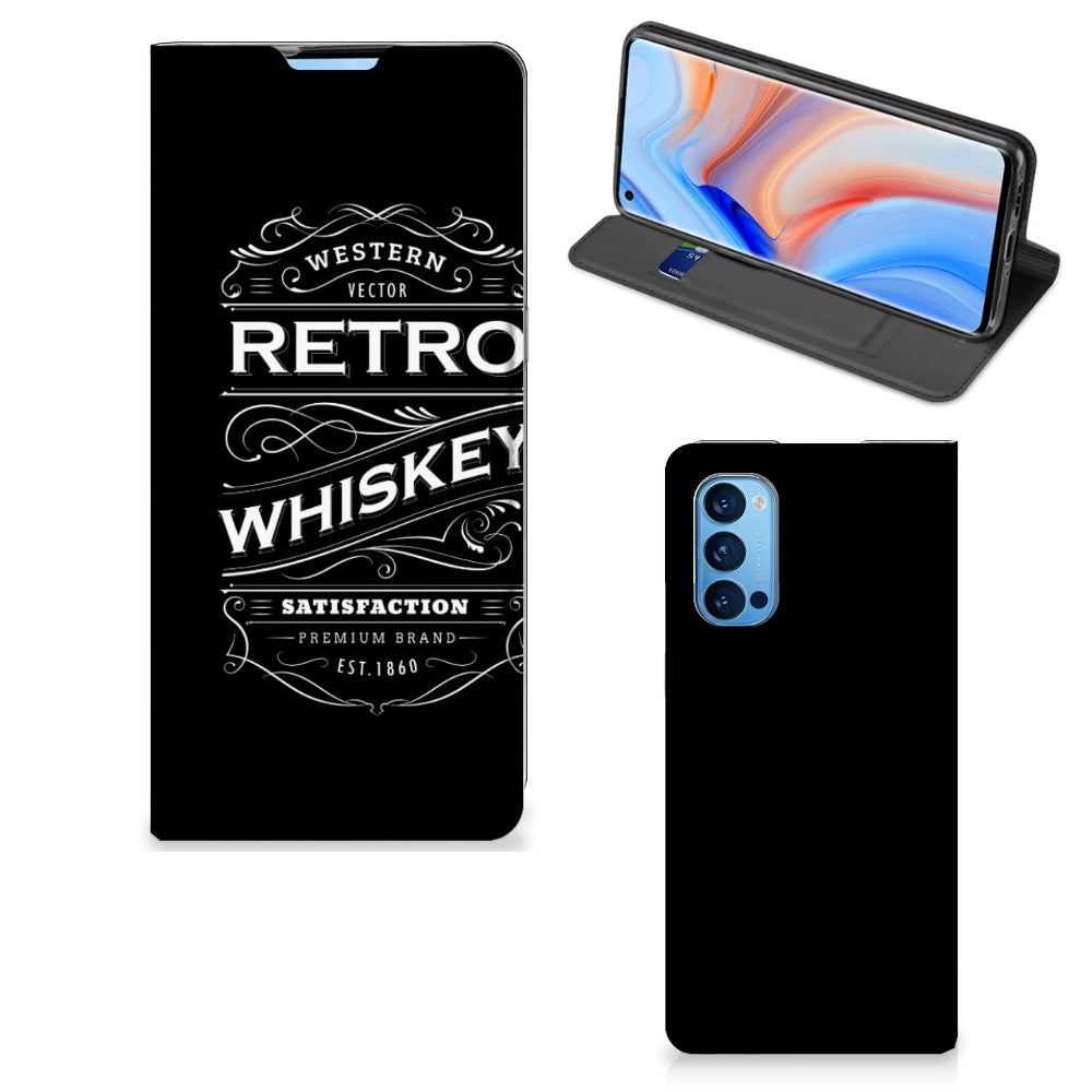 OPPO Reno4 Pro 5G Flip Style Cover Whiskey
