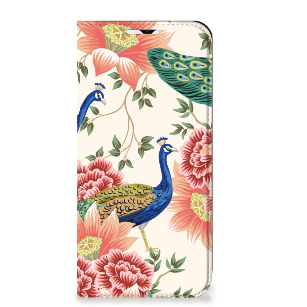 Hoesje maken voor Samsung Galaxy A23 Pink Peacock - B2C Telecom