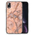 Apple iPhone XR Marmeren Print Telefoonhoesje Marmer Oranje