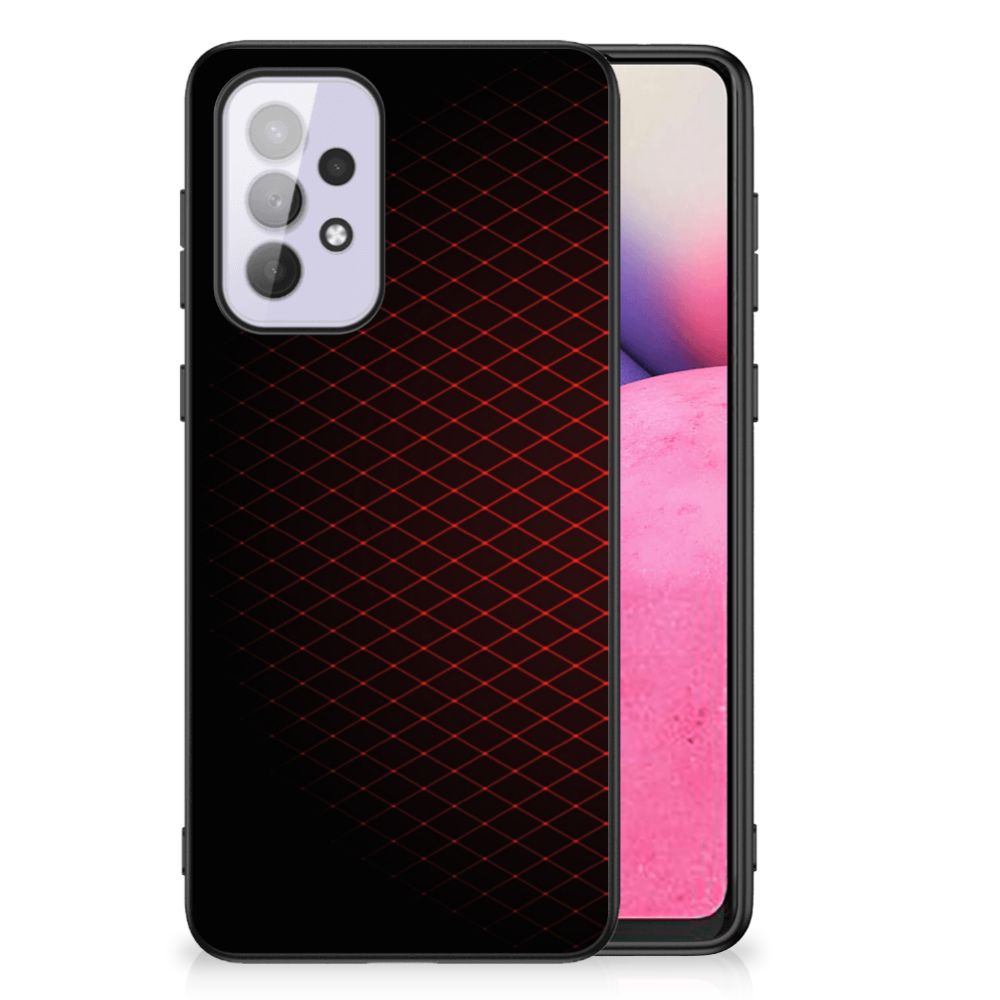 Samsung Galaxy A33 5G Back Case Geruit Rood B2C Telecom