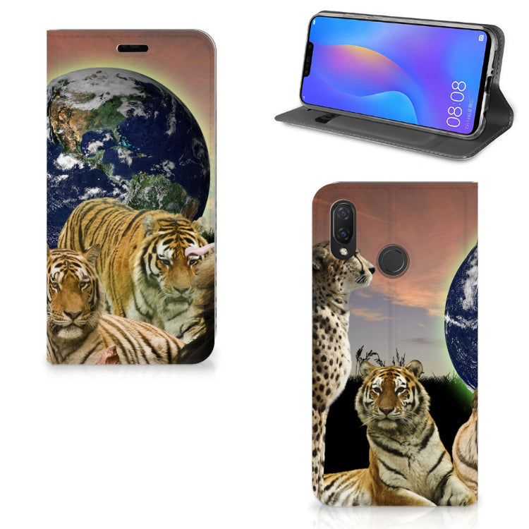 Huawei P Smart Plus Hoesje maken Roofdieren