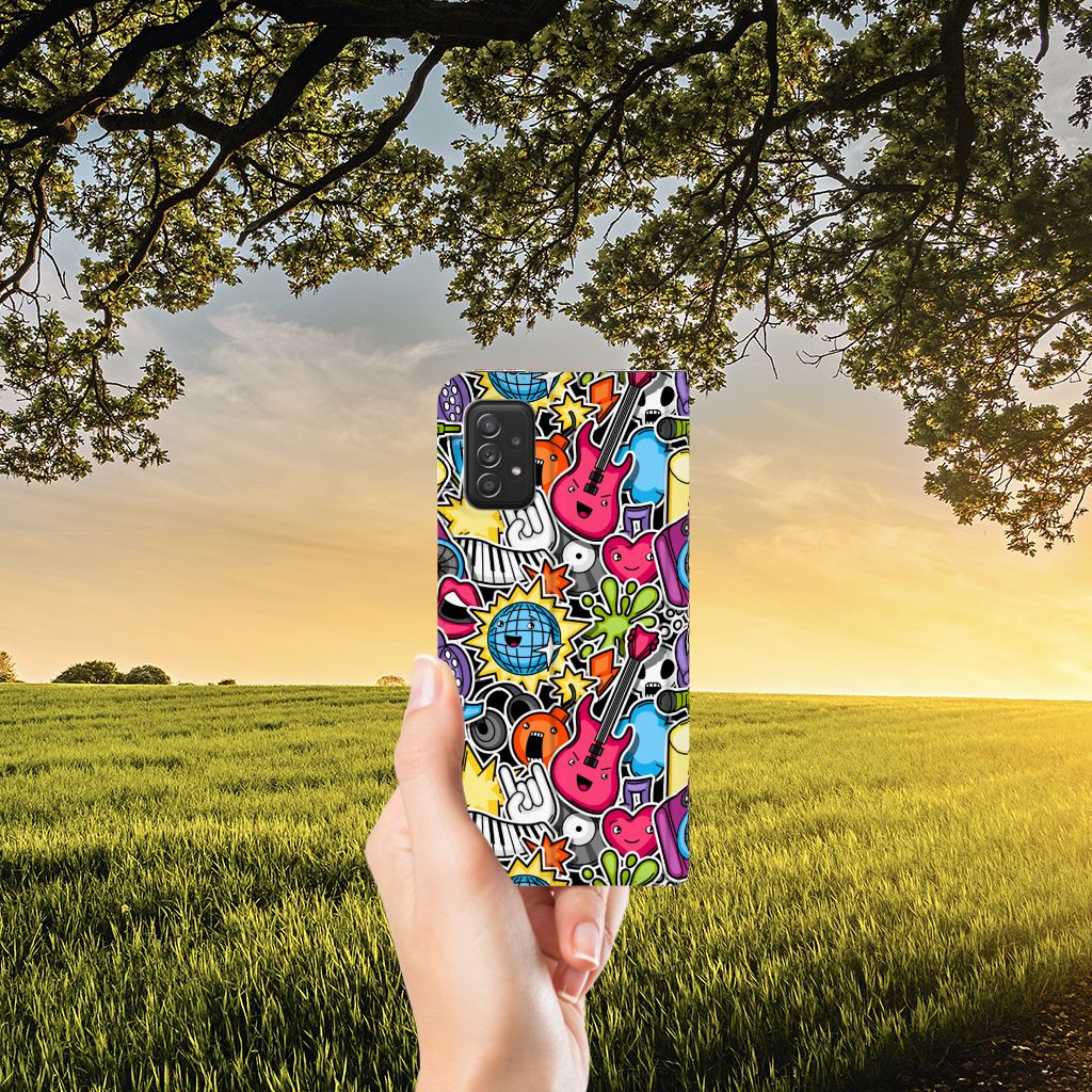 Samsung Galaxy A03s Hippe Standcase Punk Rock - B2C Telecom