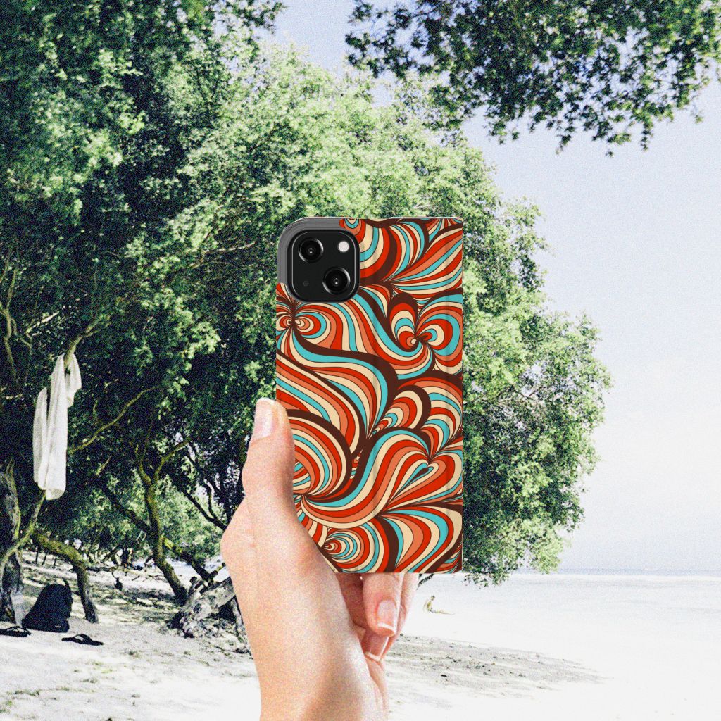 iPhone 13 Bookcase Retro