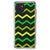 Samsung Galaxy A03 Doorzichtige Silicone Hoesje Zigzag Groen B2C Telecom