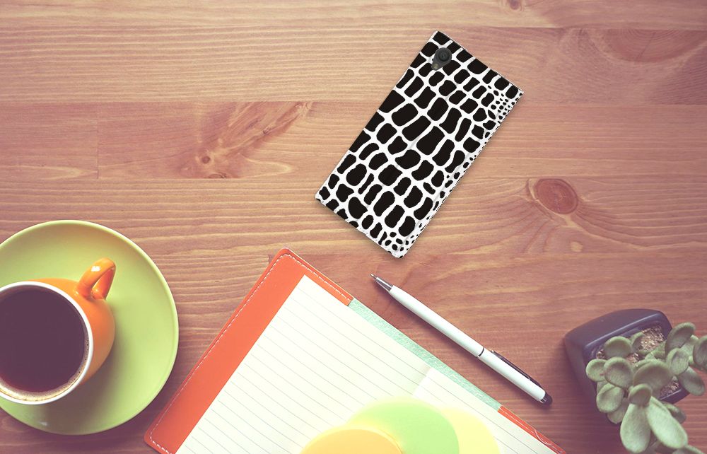 Sony Xperia L1 Hoesje maken Slangenprint