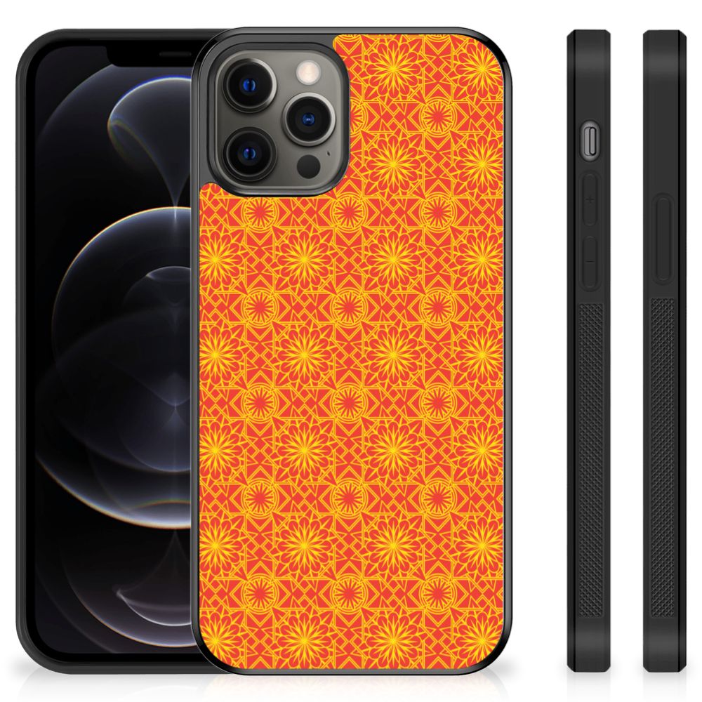 iPhone 12 Pro Max Bumper Case Batik Oranje B2C Telecom