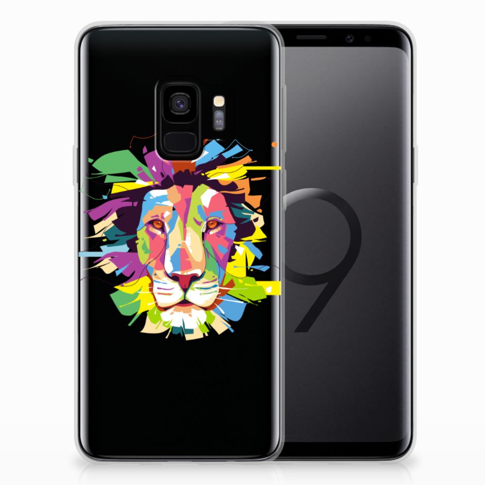 Samsung Galaxy S9 Telefoonhoesje met Naam Lion Color