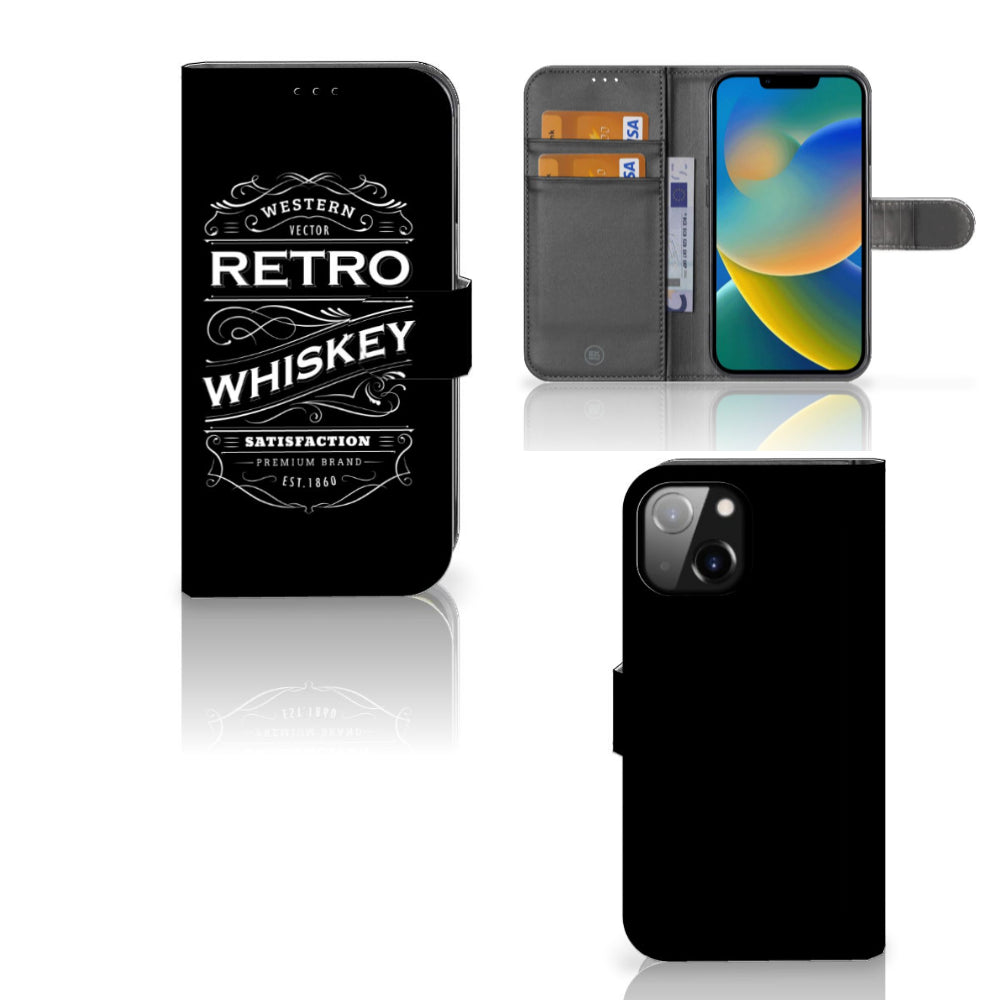 Apple iPhone 14 Book Cover Whiskey