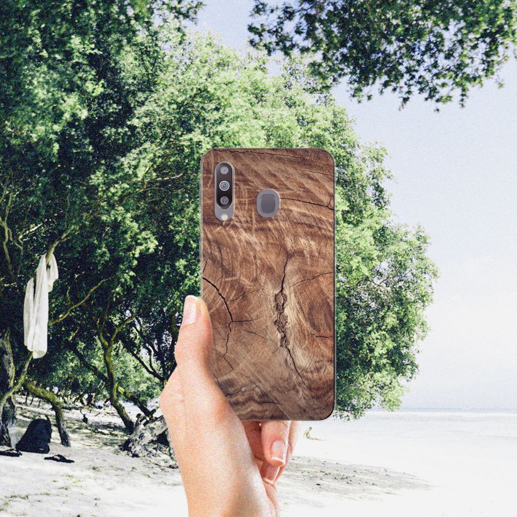 Samsung Galaxy M30 Bumper Hoesje Tree Trunk