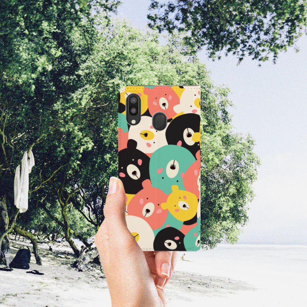 Samsung Galaxy M20 Magnet Case Bears