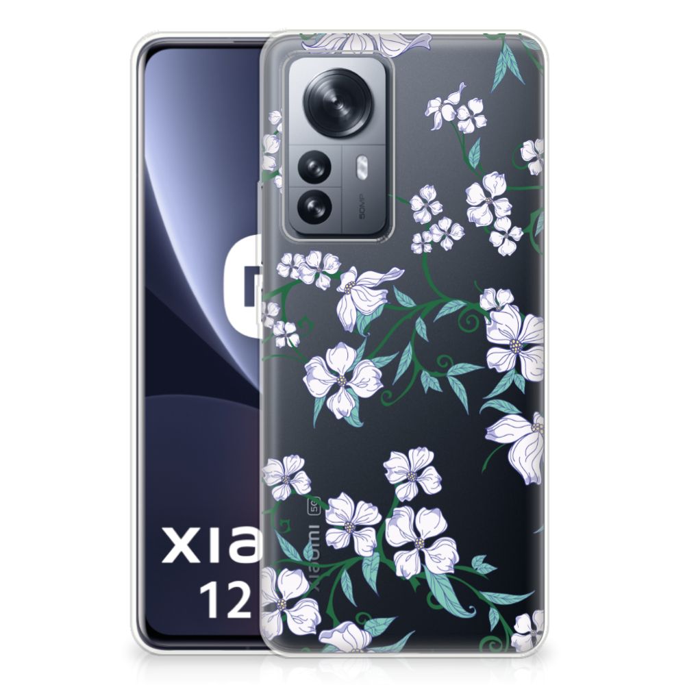 Xiaomi 12 Pro Uniek TPU Case Blossom White B2C Telecom