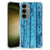 Samsung Galaxy S24 Stevig Telefoonhoesje Wood Blue