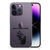 Apple iPhone 14 Pro Silicone-hoesje Gun Don't Touch My Phone B2C Telecom