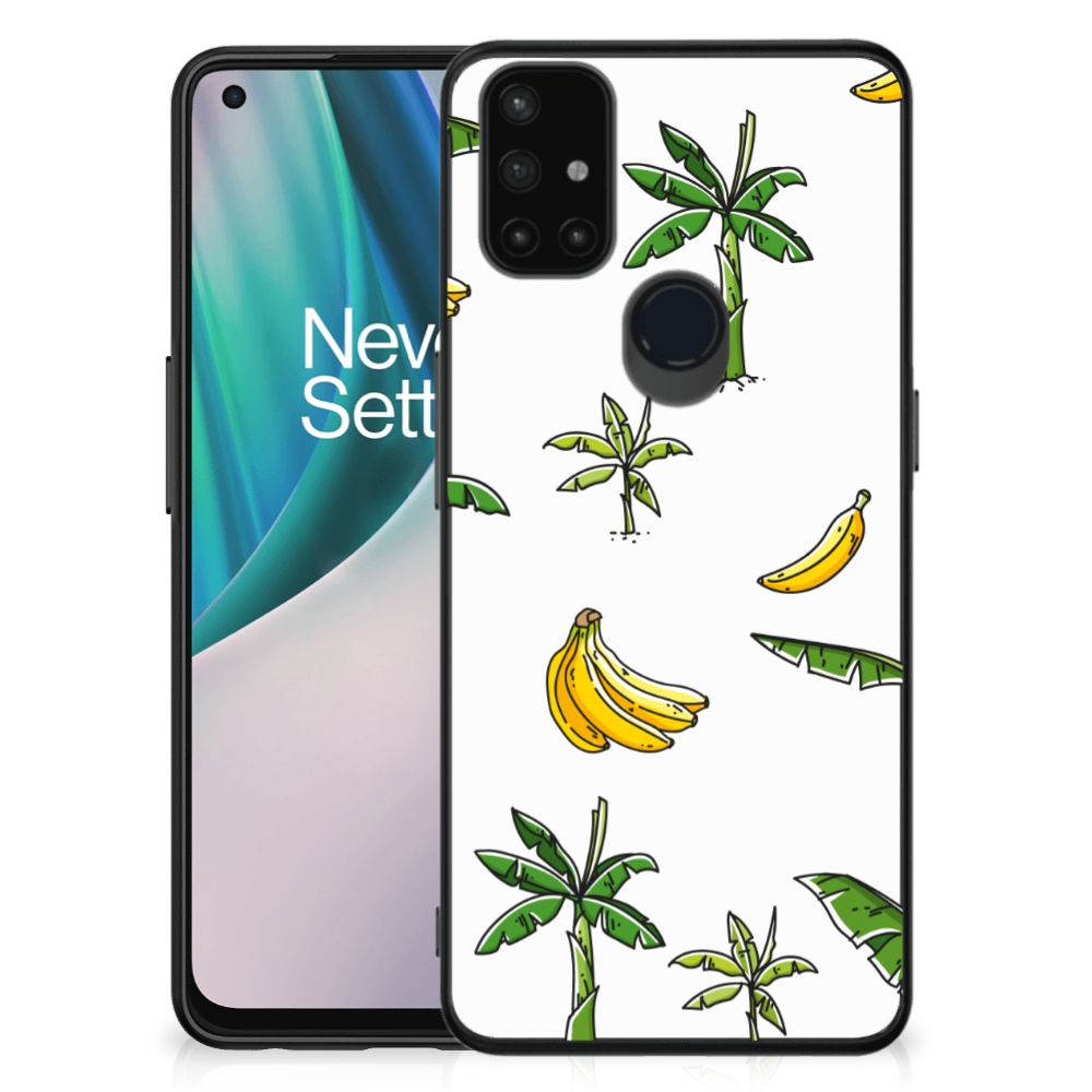 OnePlus Nord N10 5G Bloemen Hoesje Banana Tree