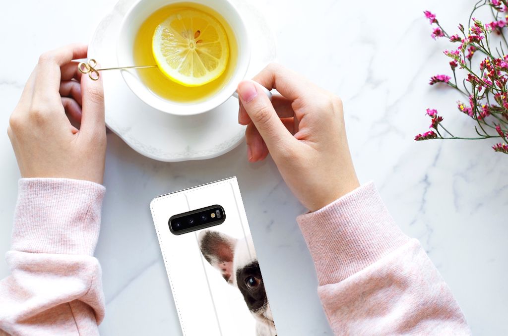Samsung Galaxy S10 Hoesje maken Franse Bulldog