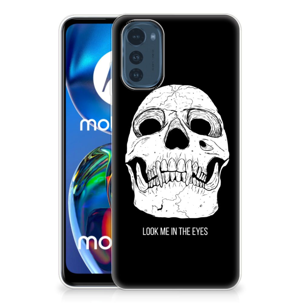 Silicone Back Case Motorola Moto E32/E32s Skull Eyes B2C Telecom