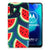 Motorola Moto G8 Power Lite Siliconen Case Watermelons Vooraanzicht.