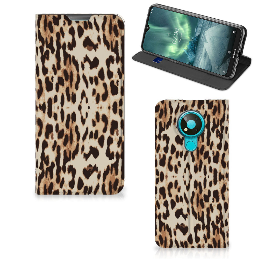 Nokia 3.4 Hoesje maken Leopard