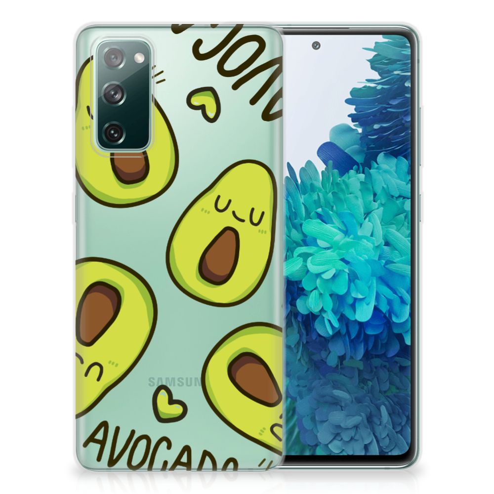 Samsung Galaxy S20 FE Telefoonhoesje met Naam Avocado Singing B2C Telecom