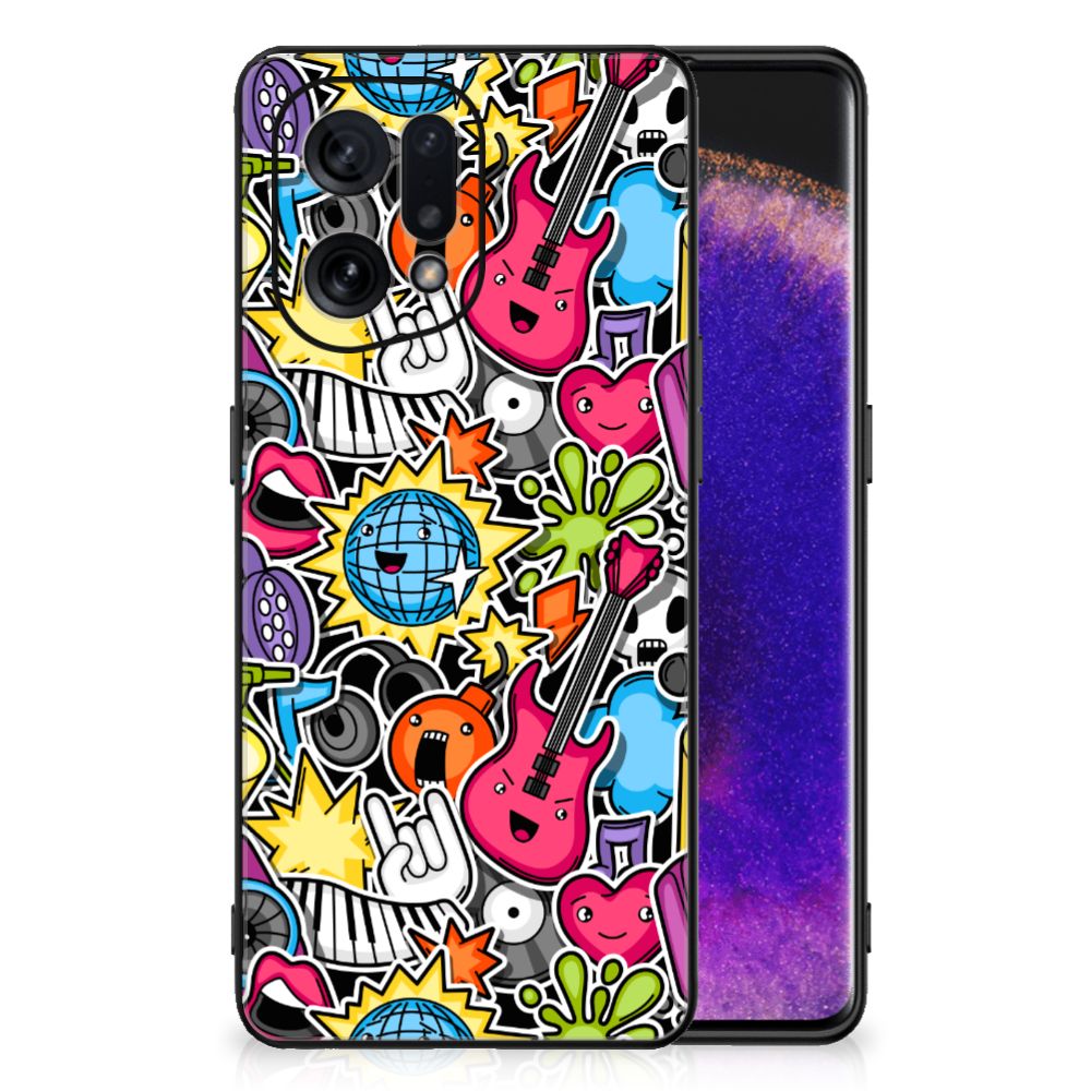 OPPO Find X5 GSM Cover Punk Rock