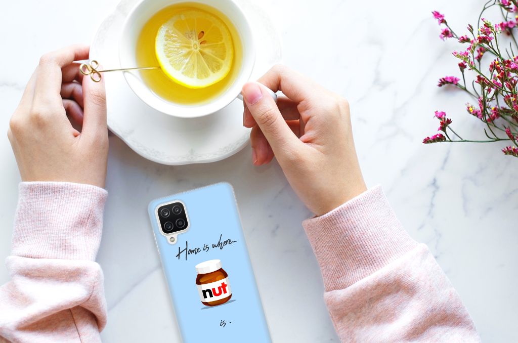 Samsung Galaxy A12 Siliconen Case Nut Home B2C Telecom