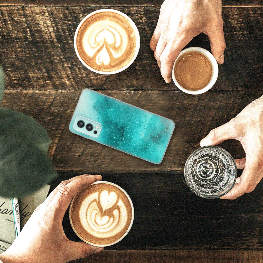 Hoesje maken OnePlus Nord 2 5G Painting Blue