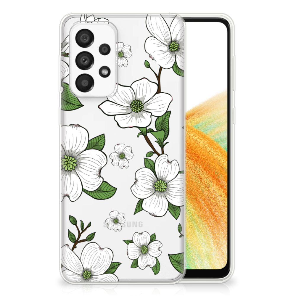 Samsung Galaxy A33 5G TPU Case Dogwood Flowers B2C Telecom