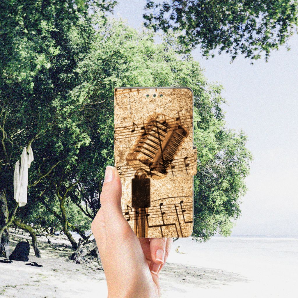 Sony Xperia XZ1 Telefoonhoesje met foto Bladmuziek