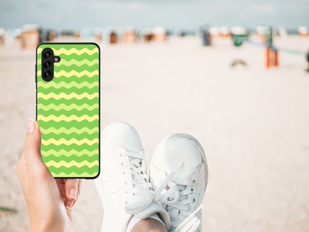 Samsung Galaxy A13 5G | A04s Back Case Waves Green B2C Telecom