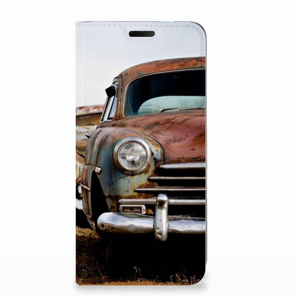 Nokia 7.1 (2018) Stand Case Vintage Auto