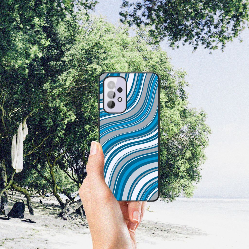 Samsung Galaxy A33 5G Back Case Waves Blue B2C Telecom