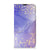 Bookcase voor iPhone 14 Watercolor Paars