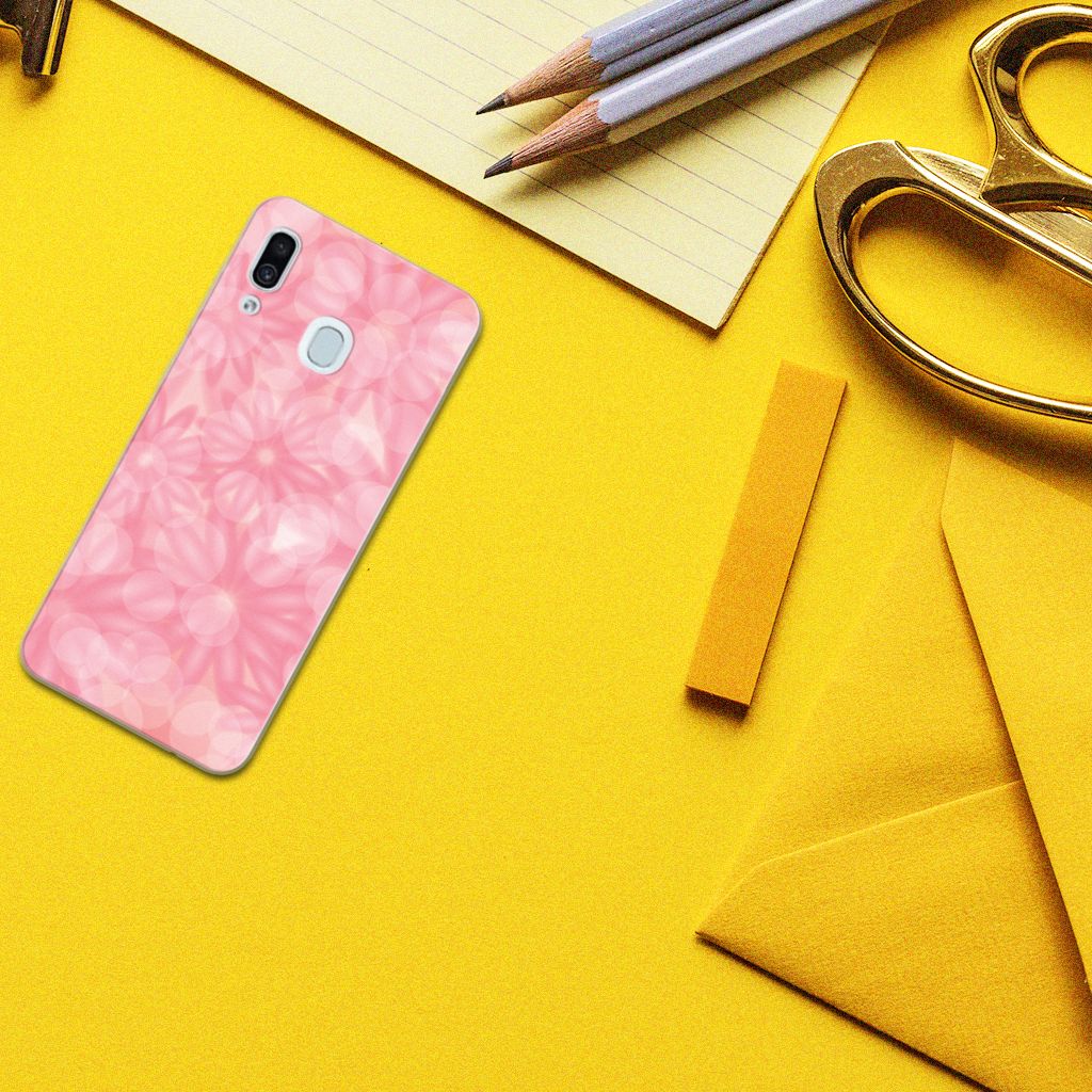 Samsung Galaxy A30 TPU Case Spring Flowers