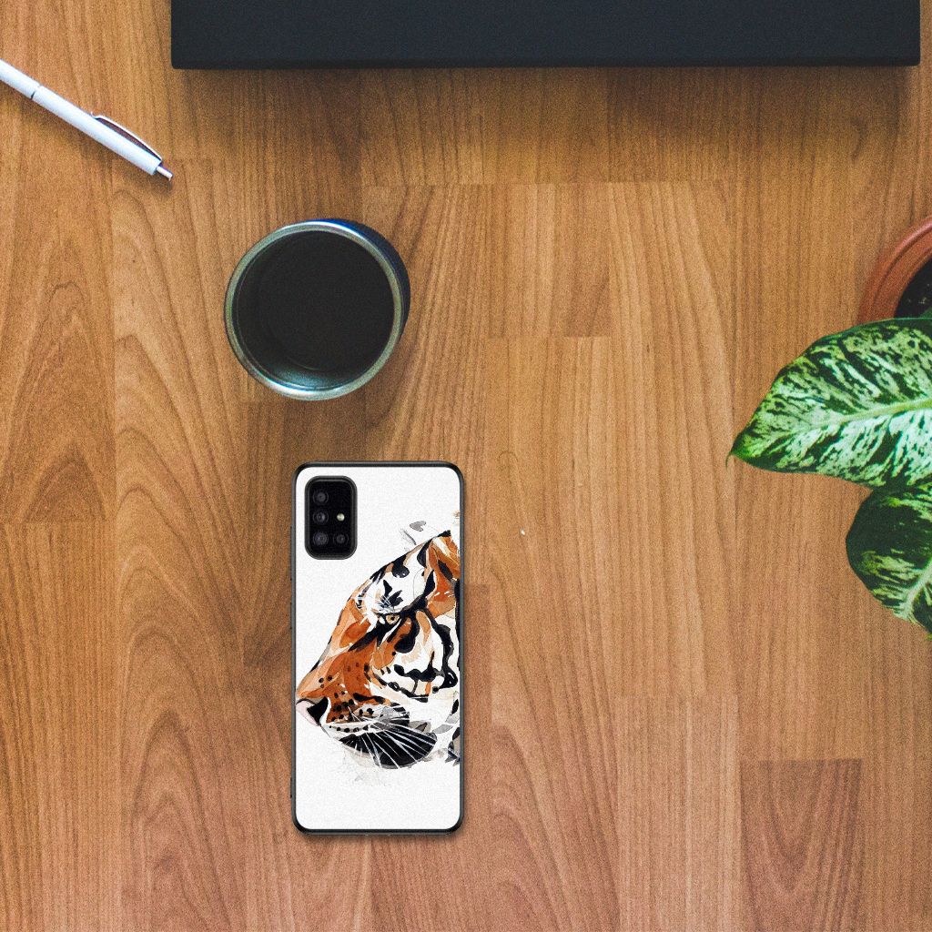 Case Samsung Galaxy A51 Watercolor Tiger B2C Telecom