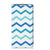 Samsung Galaxy S22 Hoesje met Magneet Zigzag Blauw - B2C Telecom