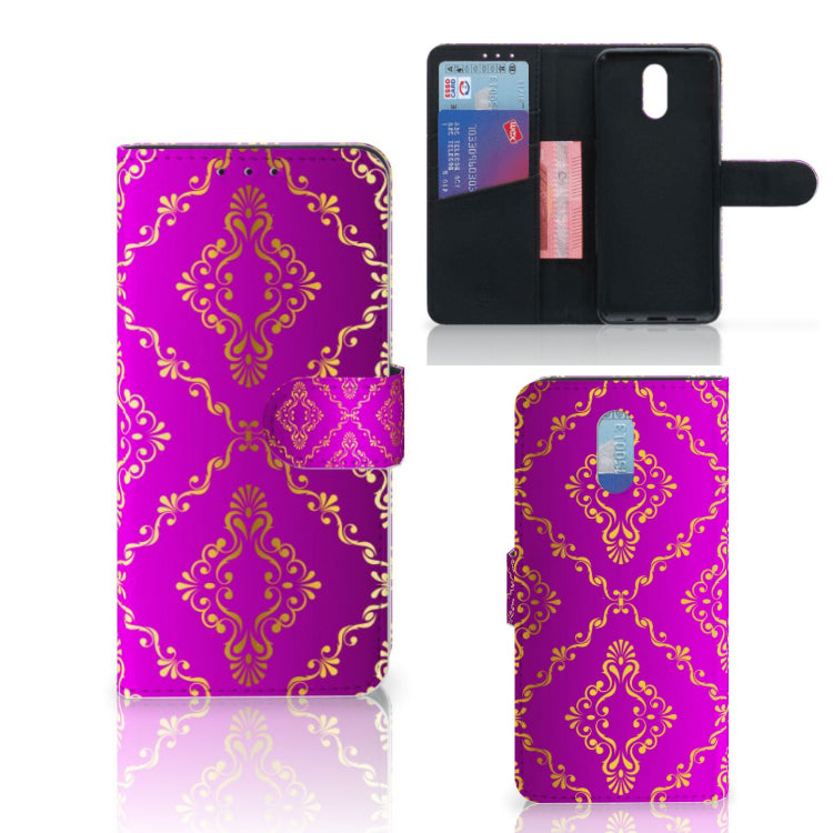 Wallet Case Nokia 2.3 Barok Roze