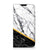 iPhone 14 Plus Standcase Marmer Wit Zwart - Origineel Cadeau Man