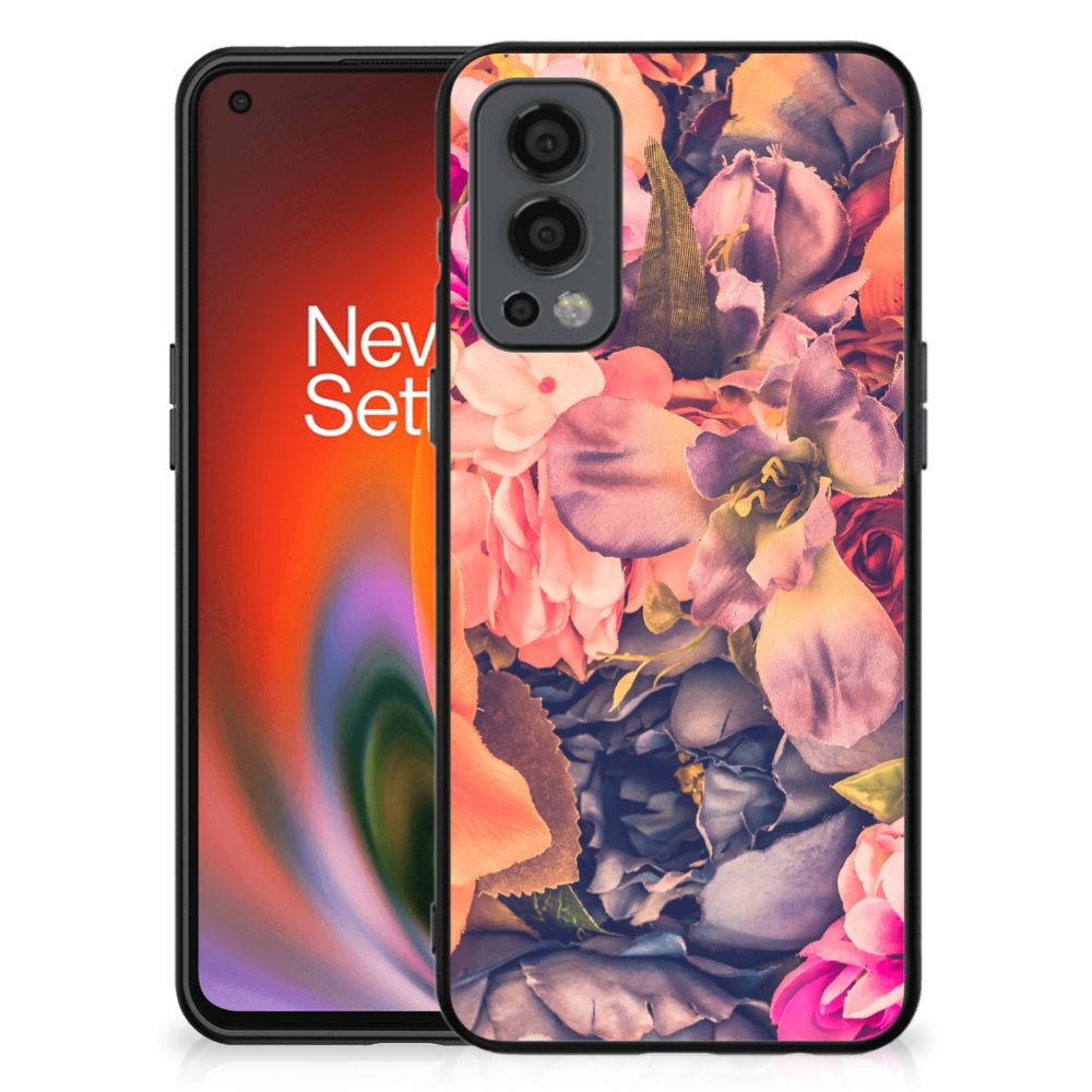 OnePlus Nord 2 Bloemen Hoesje Bosje Bloemen