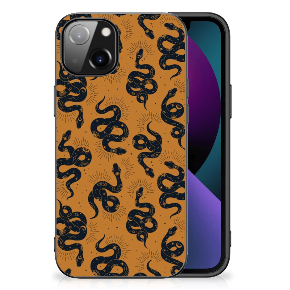 Dierenprint Telefoonhoesje voor Apple iPhone 13 Snakes B2C Telecom