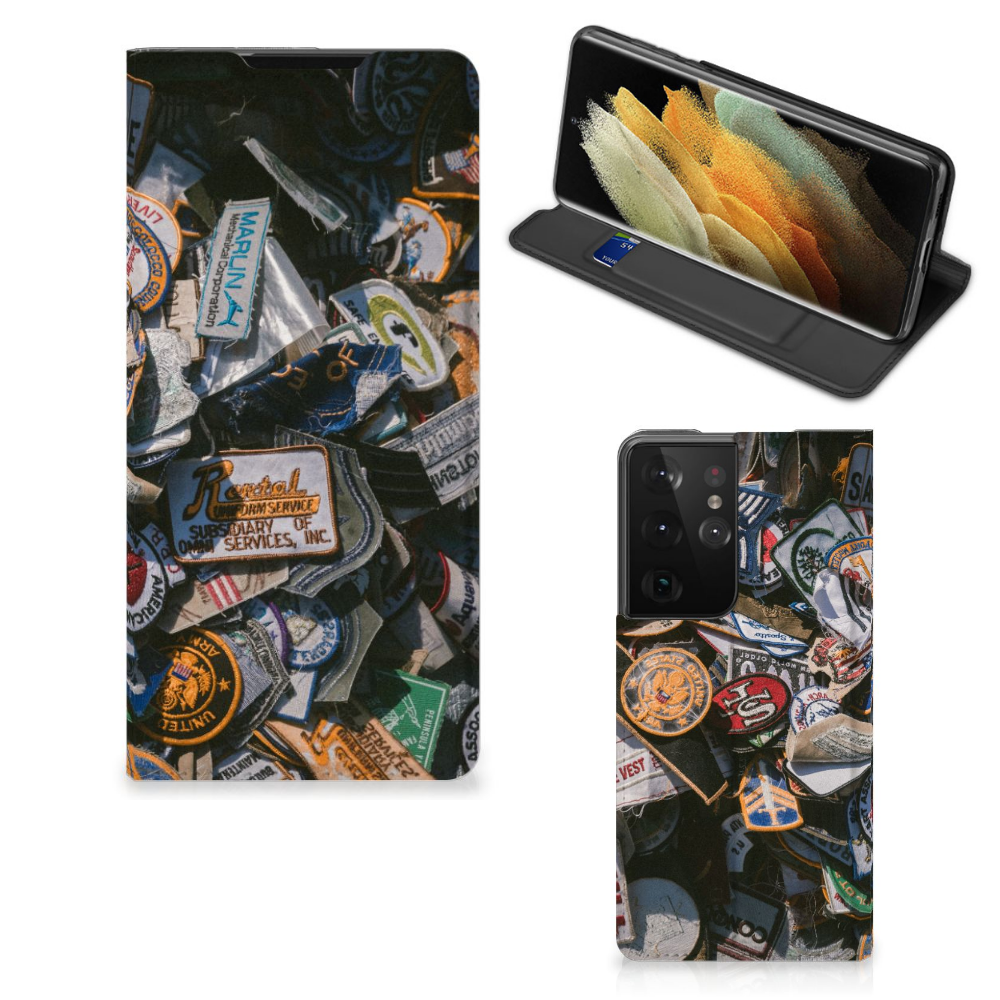 Samsung Galaxy S21 Ultra Stand Case Badges - B2C Telecom
