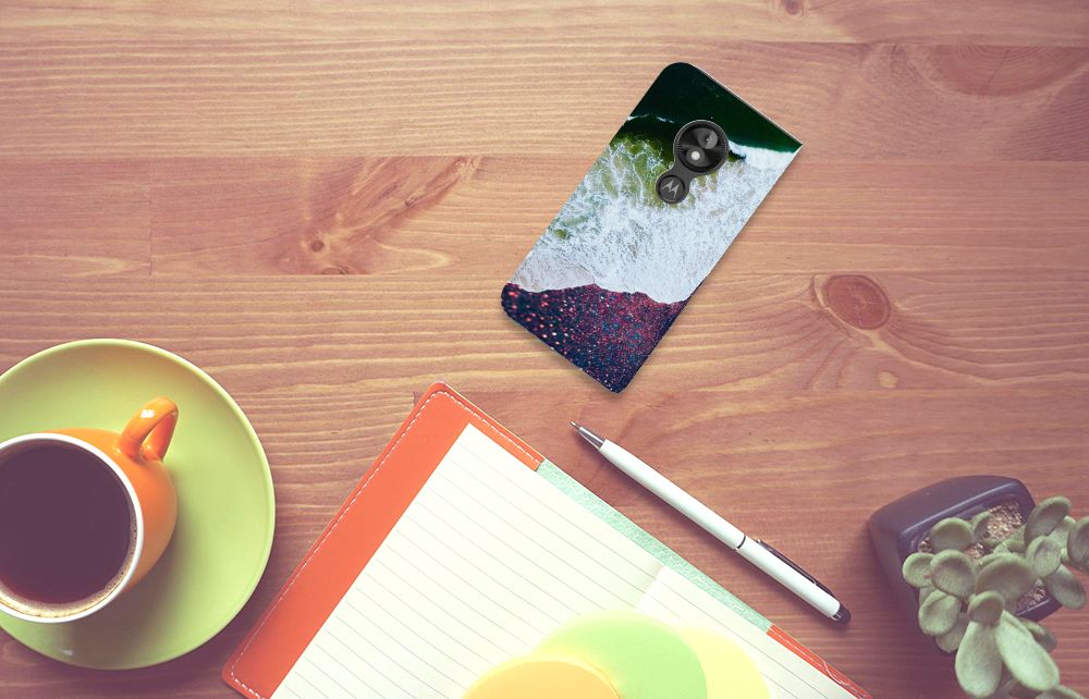 Motorola Moto E5 Play Stand Case Sea in Space